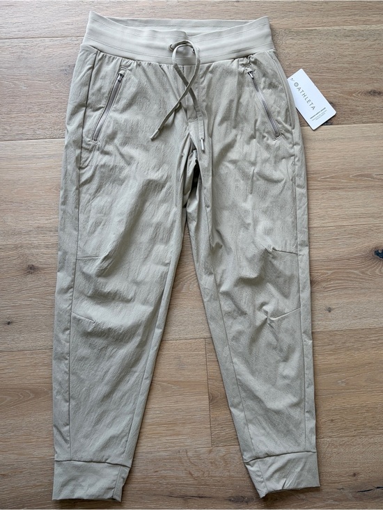 Athleta Pants - NWT Athleta Trekkie North Jogger Pants Size 4 Beige Hiking Travel UPF $89*D20